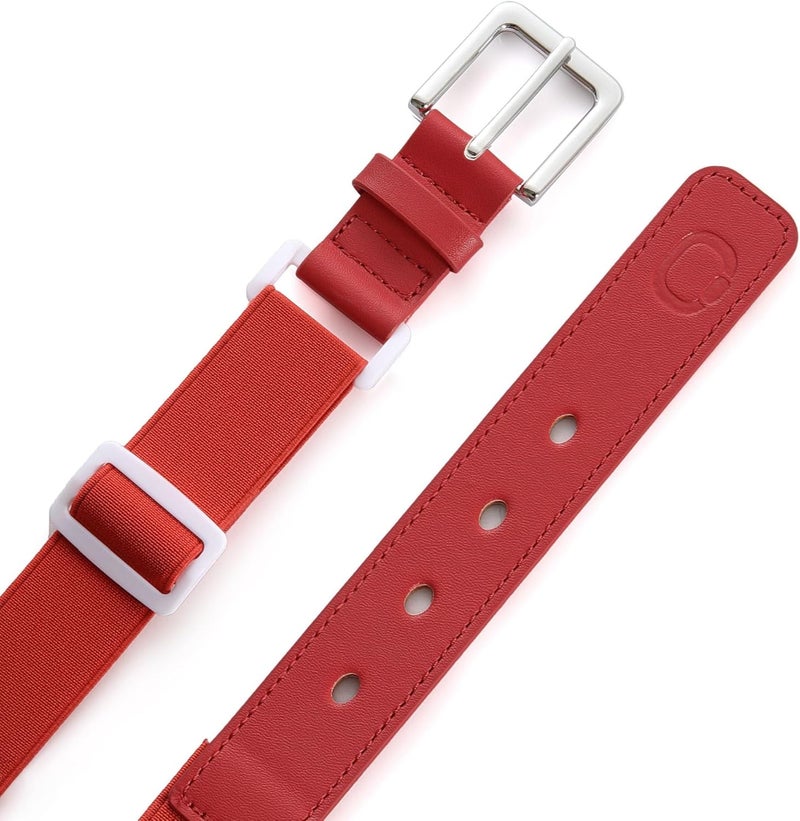 CHAOREN Youth Baseball Belt - 1.25" Elastic Softball Belts for Girls and Boys - Easy for Sport - Image 3